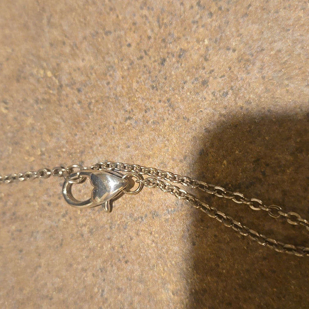 New Brighton Stunning Silver Circle Swirl Pendant Adjustable Necklace - Picture 5 of 9